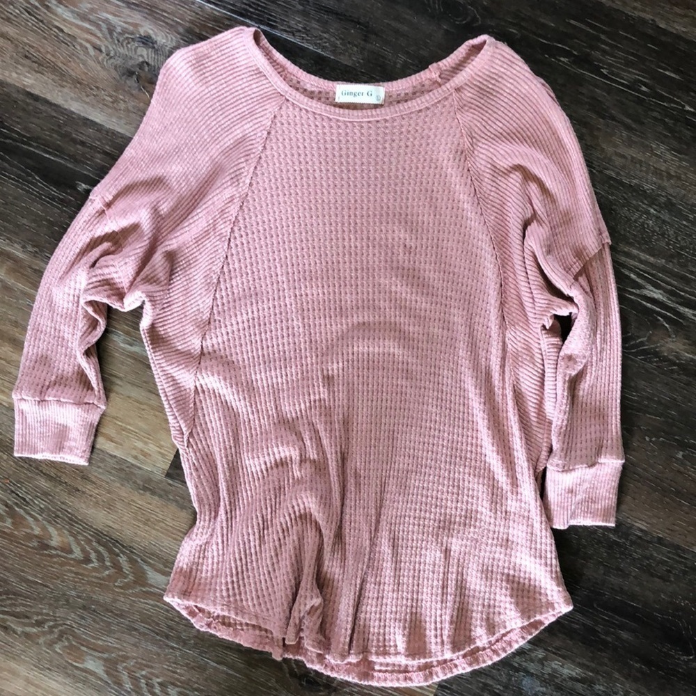 Ginger G. 3/4 Sleeve Women’s Large Top